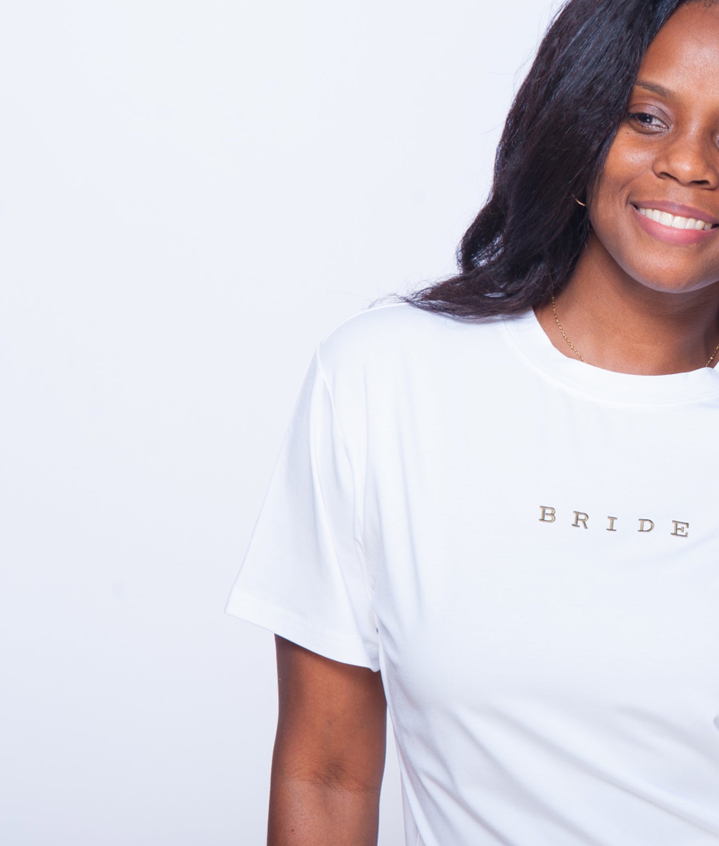 BRIDE EMBROIDERED TEE