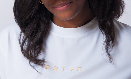 BRIDE EMBROIDERED TEE